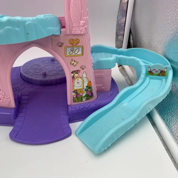 Fisher Price Little People Disney Princess Klip Klop Stable Castle Playset Works - Picture 4 of 14